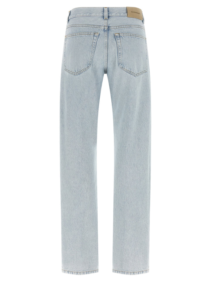 Givenchy Straight Jeans - Celeste | d66d131a7e7c9714033155365d40b584a7718564