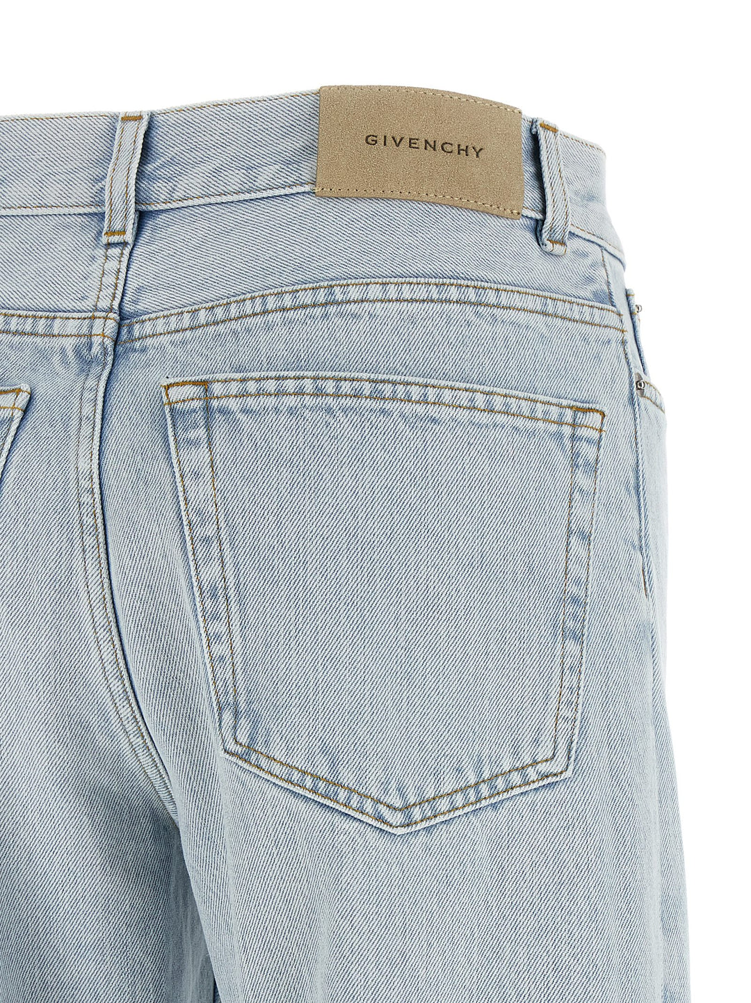 Givenchy Straight Jeans - Celeste | d1231d6e62d2455bda8bfc87f03a064492e2a4a1