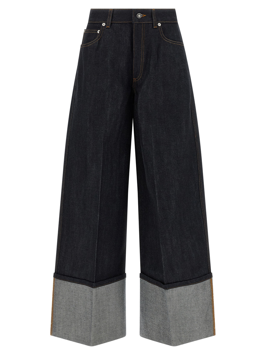 Givenchy Turn Up Jeans - Blu | 7884b28eb414a25122dac4d53732509a0b154254