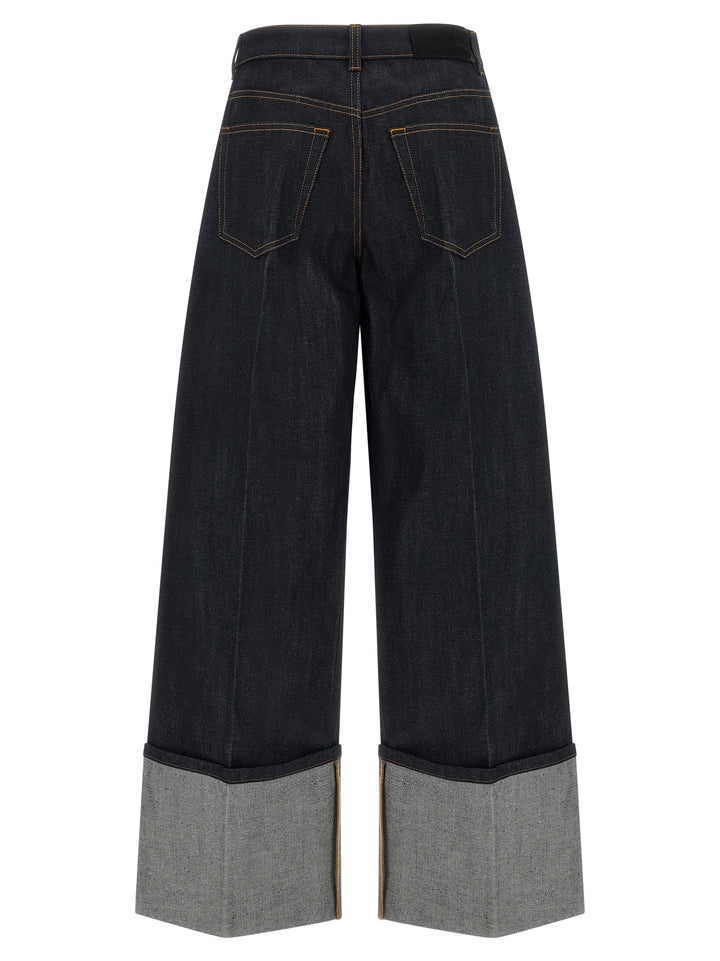 Givenchy Turn Up Jeans - Blu | e0cce8ef200197bbb249ec773a424e77ab1beebe