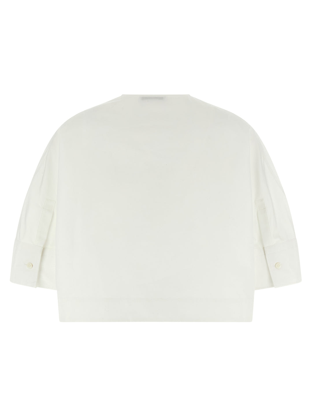 Givenchy Cropped Shirt Camicie - Bianco | 9661c8f23506b07d02835fd70b2b0f98289cc5e9