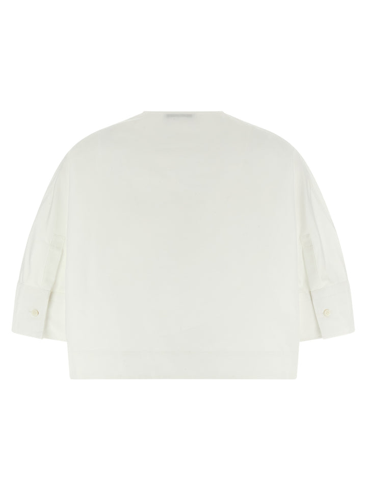 Givenchy Cropped Shirt Camicie - Bianco | 9661c8f23506b07d02835fd70b2b0f98289cc5e9