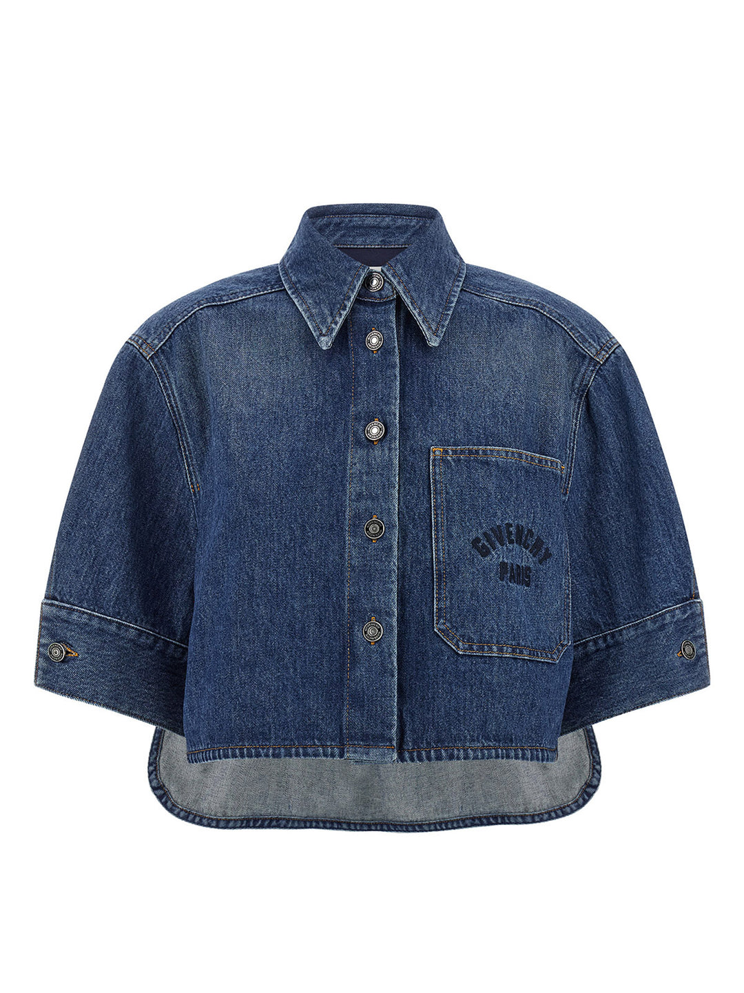 Givenchy Denim Shirt Camicie - Blu | bfec7a62173072ca54e1a91a0dcb13153095fb44