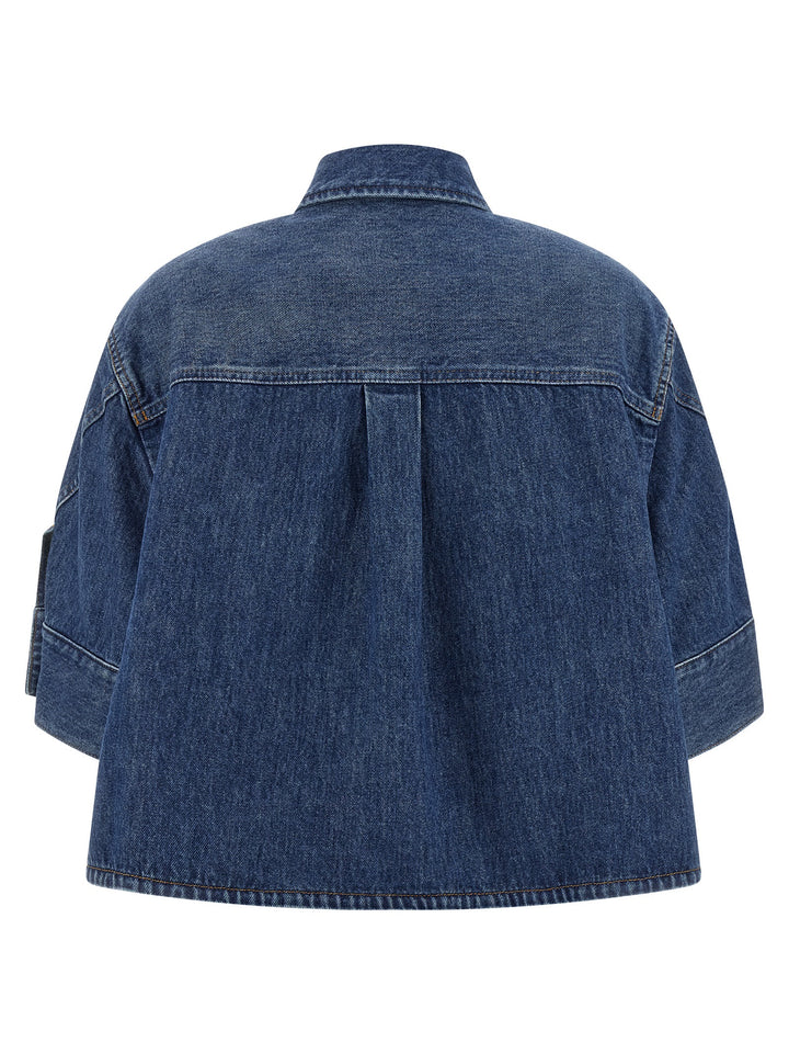 Givenchy Denim Shirt Camicie - Blu | ff8a36e86194e832da8492f91c9e688c02846495