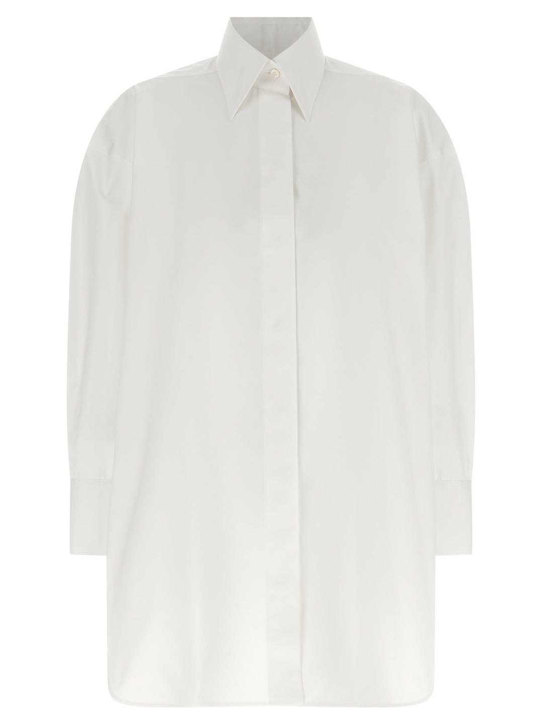 Givenchy Asymmetric Shirt Camicie - Bianco | 9926cece07aad9c19f7f937f41f85423b23f5065