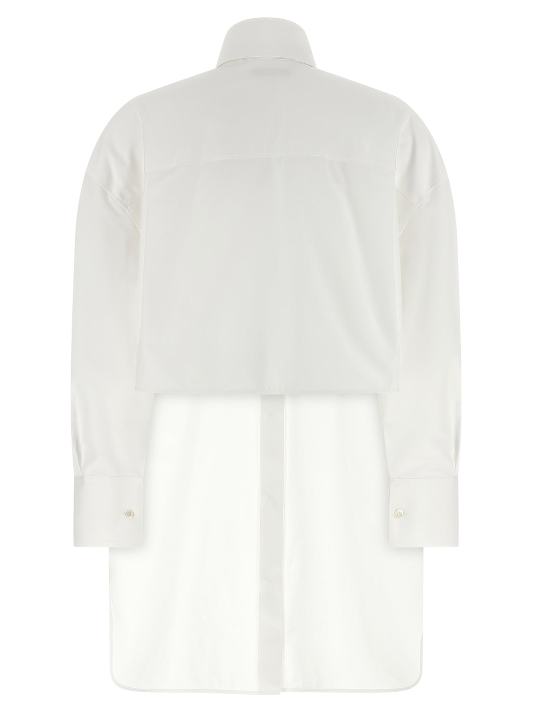 Givenchy Asymmetric Shirt Camicie - Bianco | f8b990b96b917a777a995b4065ae59481bc4b30c