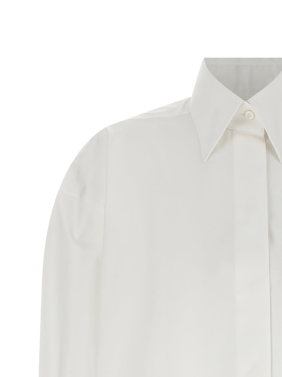 Givenchy Asymmetric Shirt Camicie - Bianco | c516e9828a5df96a810be139c5461a3e19b4492d