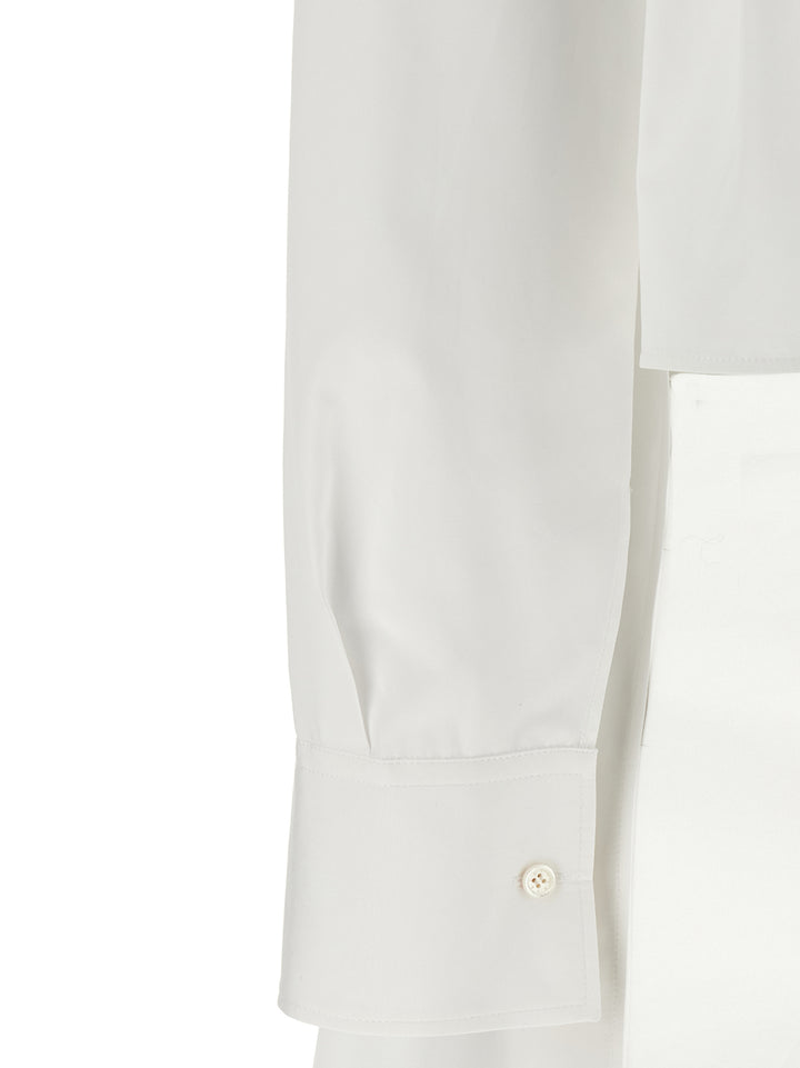 Givenchy Asymmetric Shirt Camicie - Bianco | d720616d7f18df2d7ffbcdd710308e8fa8373dfe