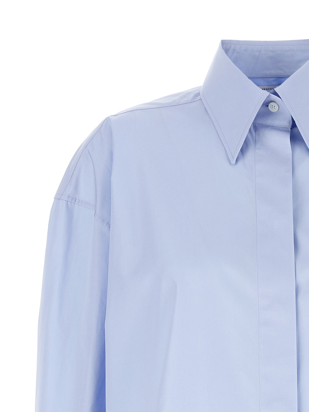 Givenchy Asymmetric Shirt Camicie - Celeste | 543e4d31b098d4159db4e98c208fd416fe4d77c6