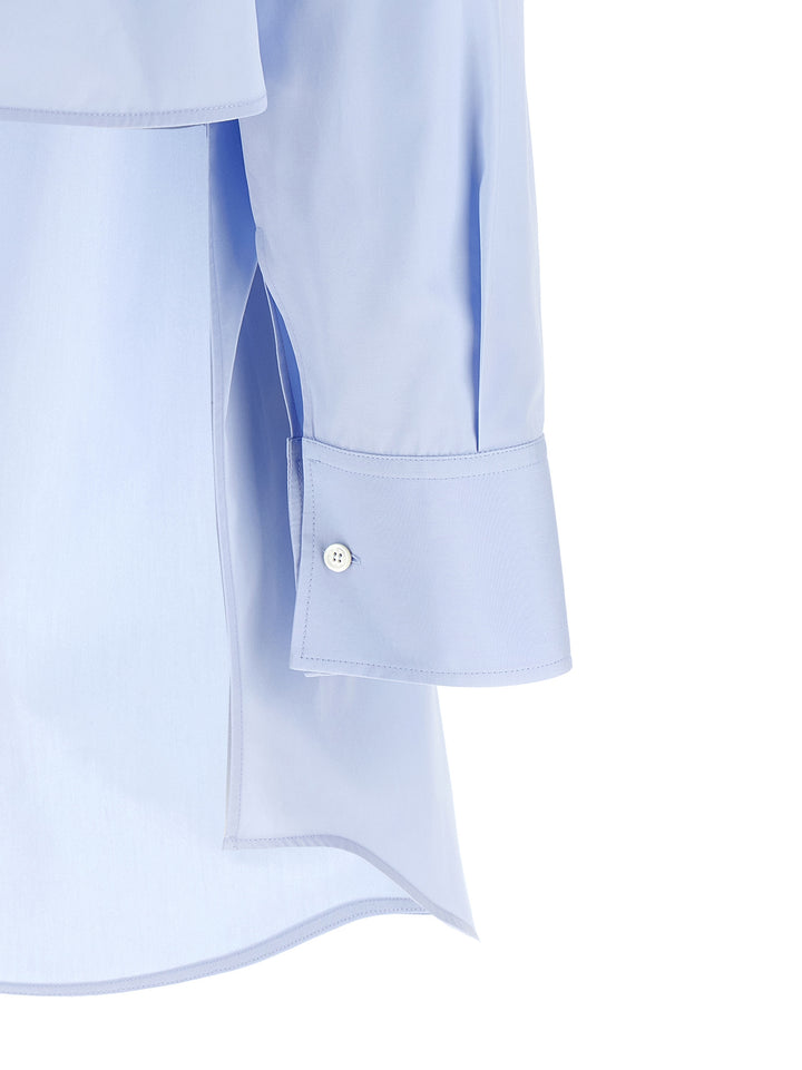 Givenchy Asymmetric Shirt Camicie - Celeste | 42e79113cb7bf0722adfb1013487b56560bcd9bf