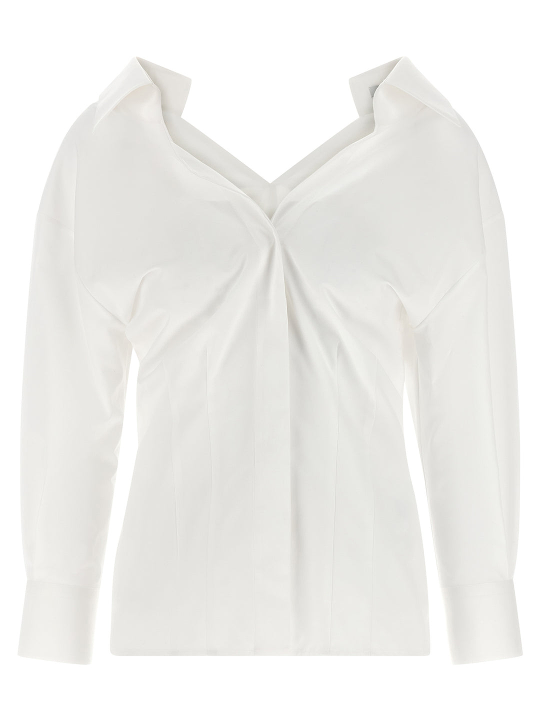 Givenchy Cut-Out Camicie - Bianco | 74d9a361751ca31b8d9061778520355a3a99bf98