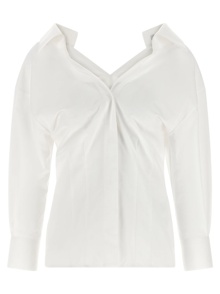 Givenchy Cut-Out Camicie - Bianco | 74d9a361751ca31b8d9061778520355a3a99bf98