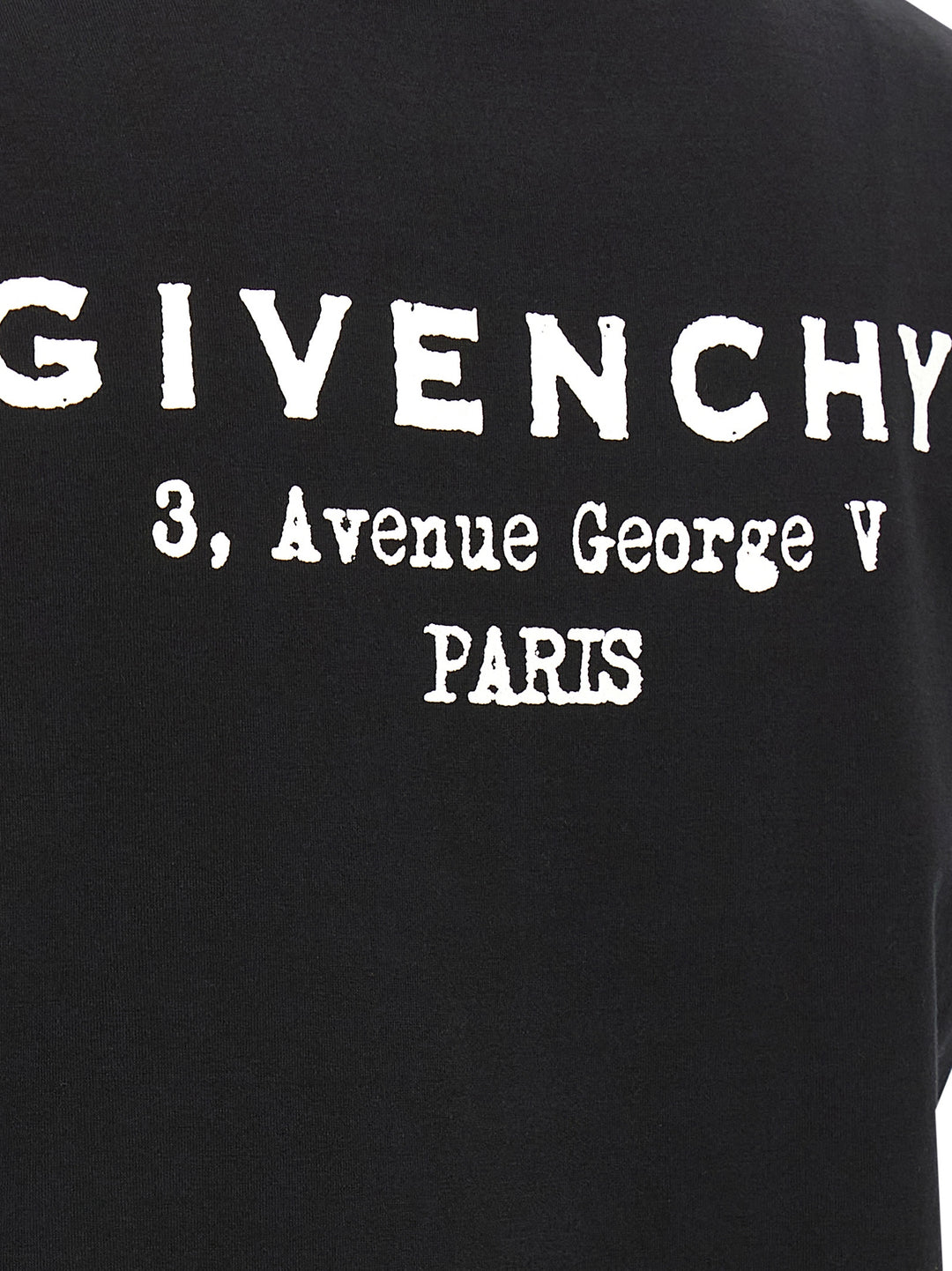 Givenchy Givenchy Stamp T shirt - Bianco/Nero | 3943361d59fa1a3ac4ea47b7e4f40803da3a7740