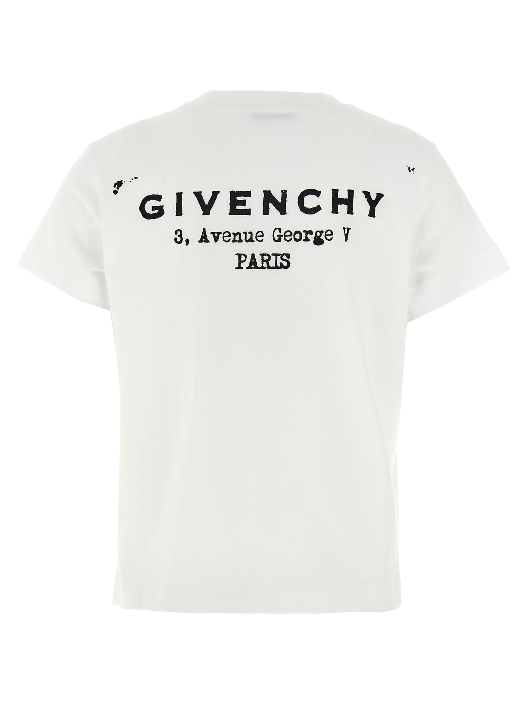 Givenchy Givenchy Stamp T shirt - Bianco/Nero | 1dc822eb8dfad18a28273aabb4706bd17c30c521