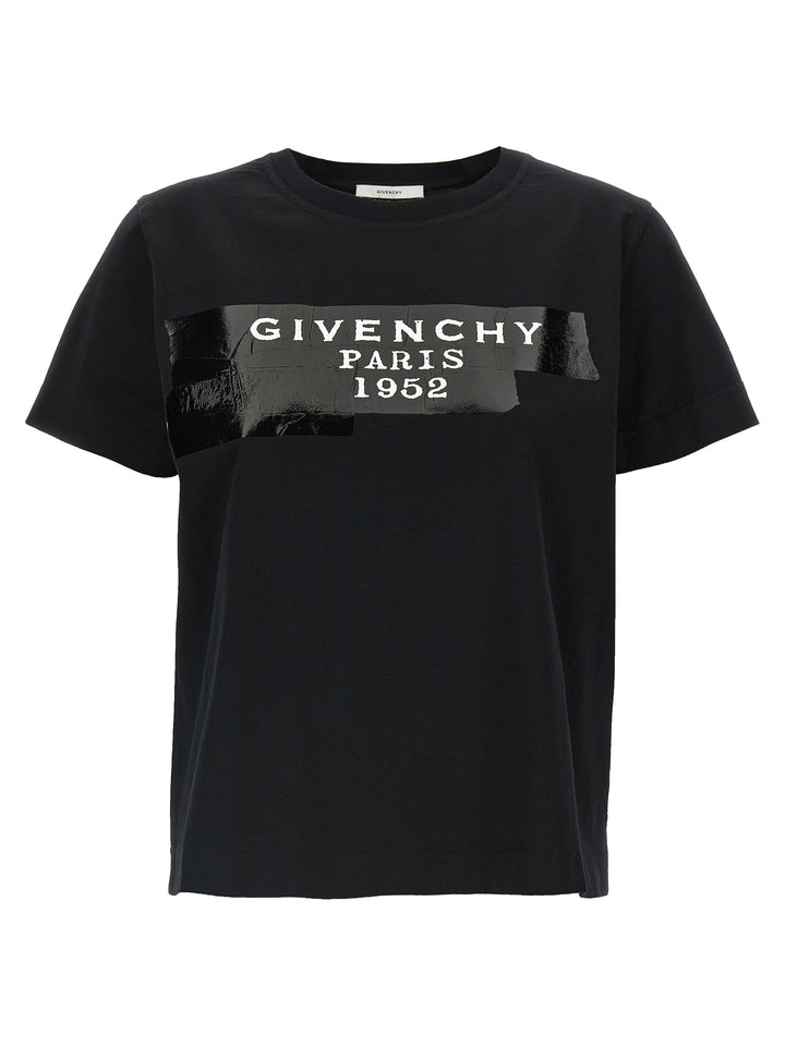 Givenchy Givenchy Tape T shirt - Nero | 03348357ae66718c1a462d9918cfc100cd9496ee