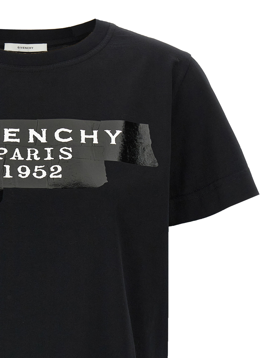 Givenchy Givenchy Tape T shirt - Nero | 73bbf69121865f5cc0546e0b7ff120db74ab4f38