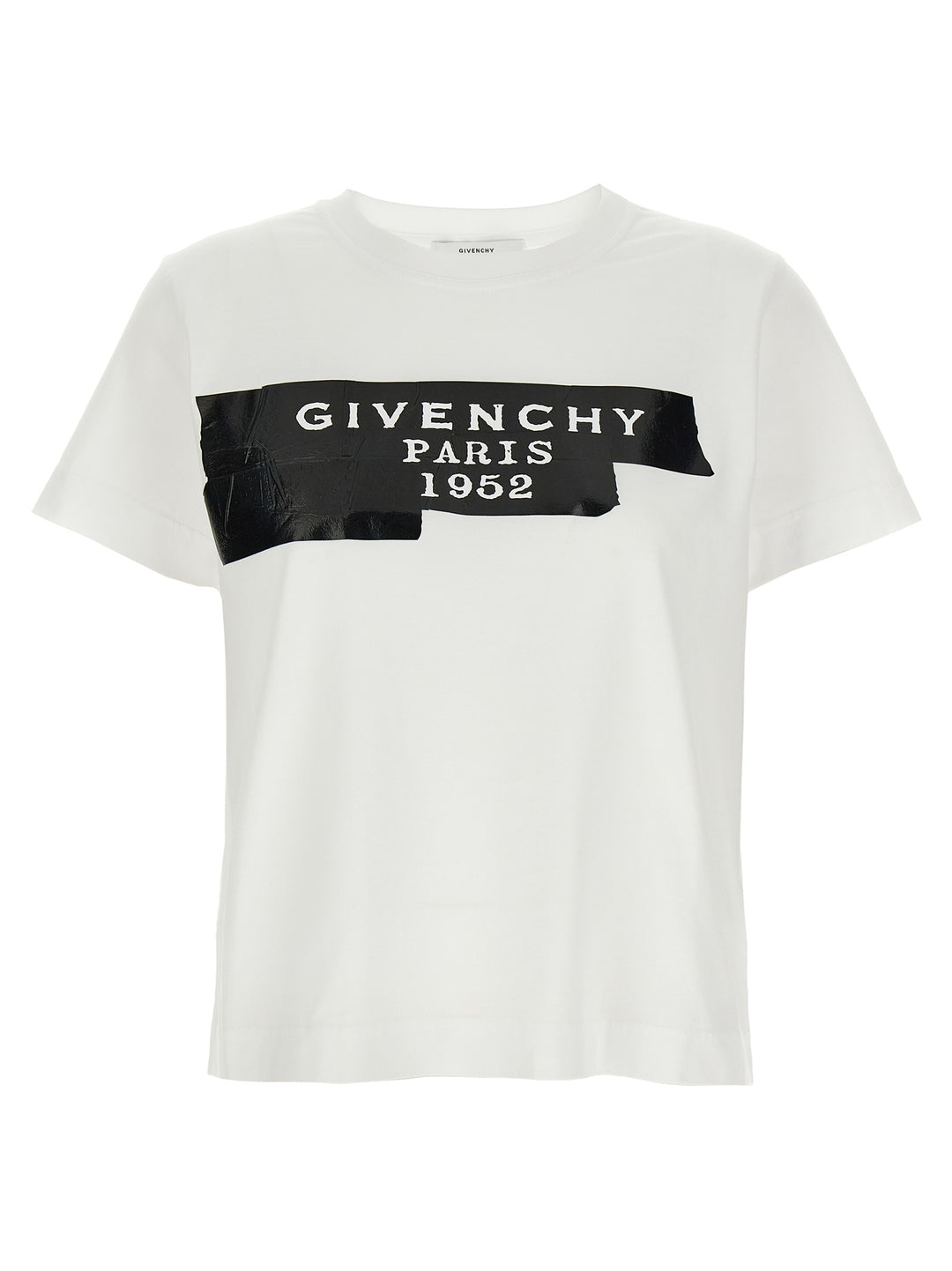 Givenchy Givenchy Tape T shirt - Bianco/Nero | ff4f238ca5a35e3769f37a92f88ea687d1de9573