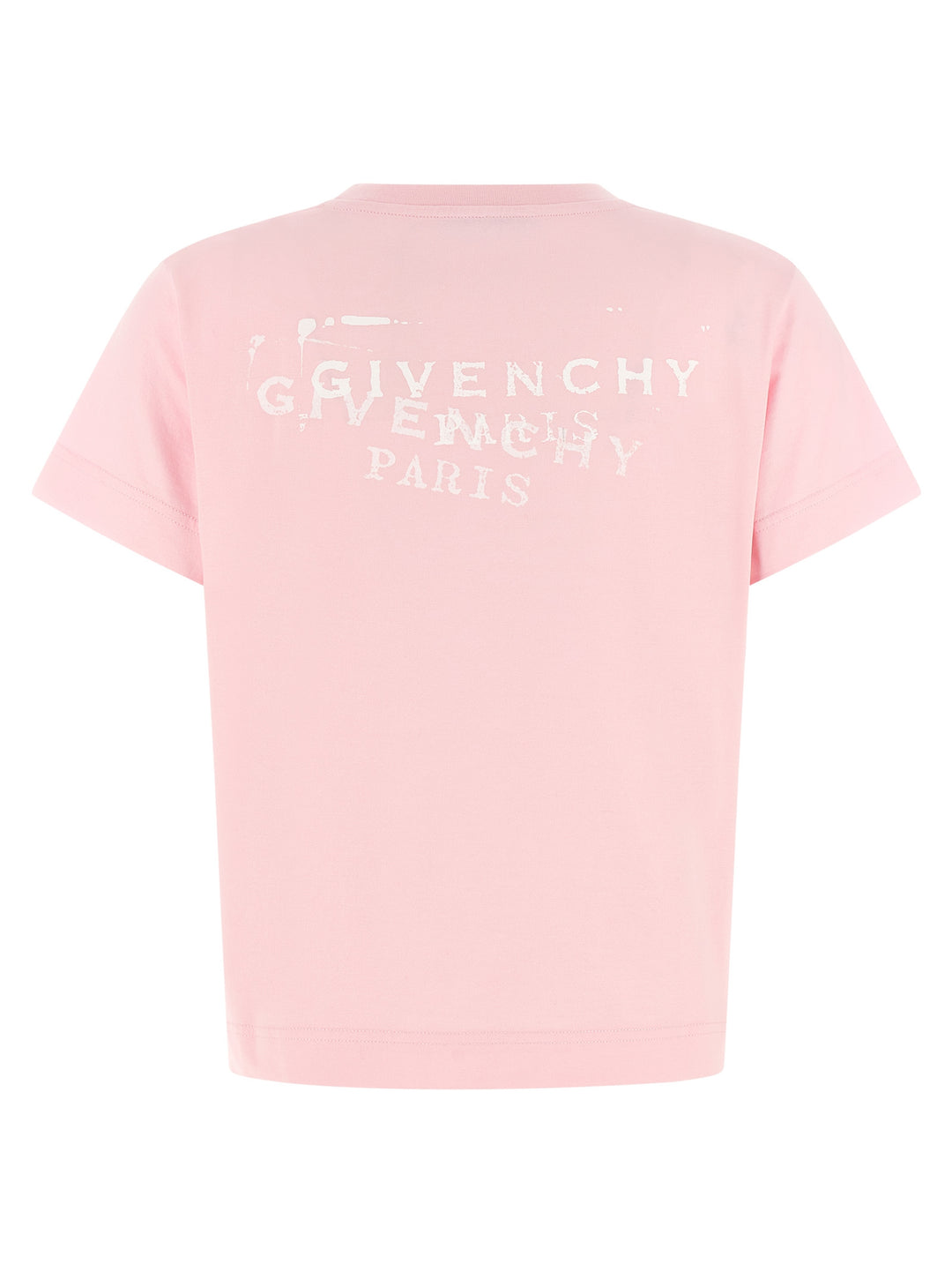 Givenchy Logo Stamp T shirt - Rosa | 65aa308a635844007058115cee9f586d345275ae