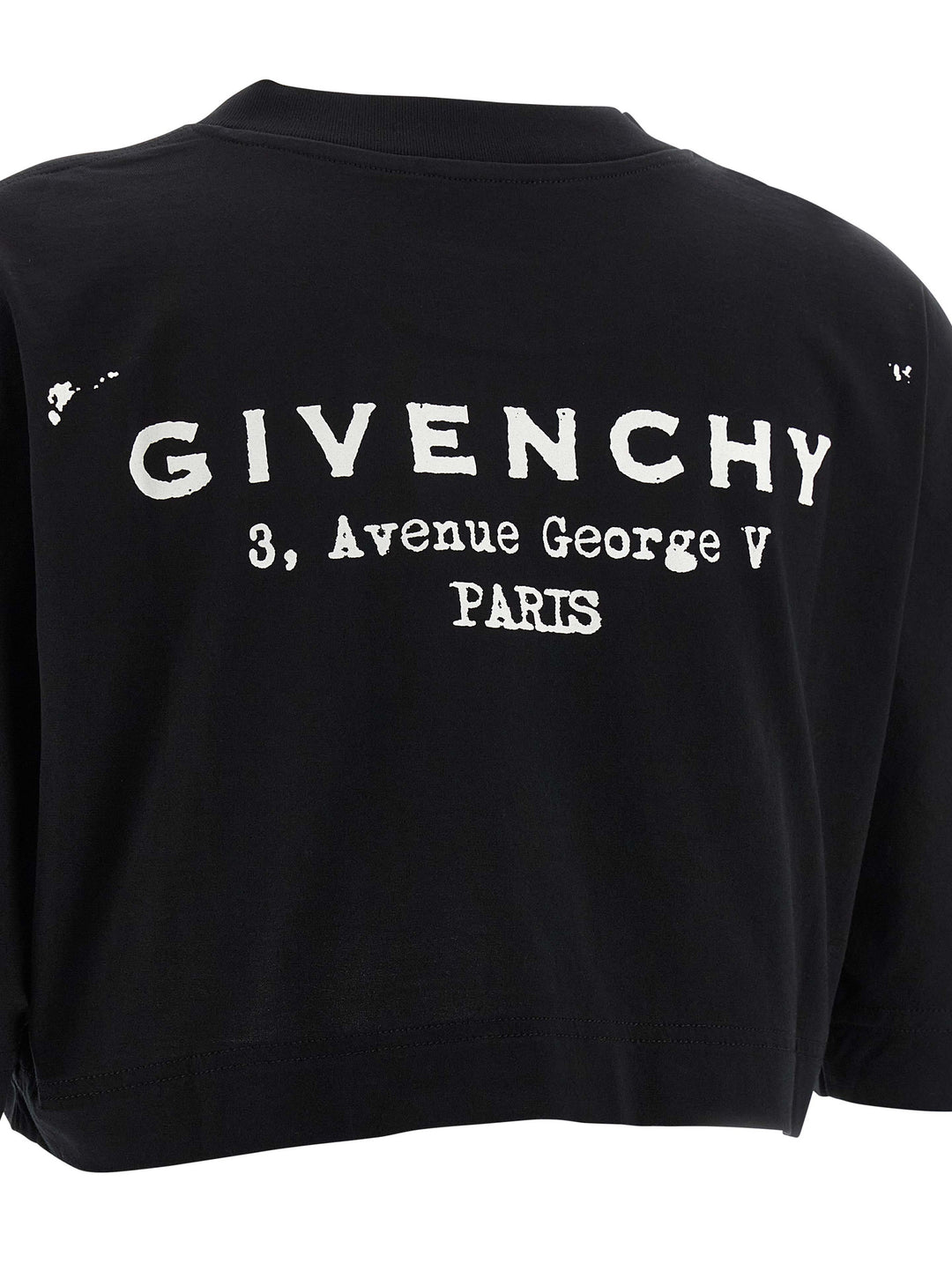 Givenchy Cropped T shirt - Nero | eebd6b8ed54ef0838351bf101a1abef06607a401