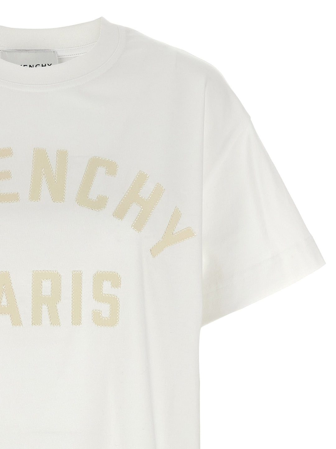 Givenchy Givenchy Paris T shirt - Bianco | 1796d591f700782e6c86840c969e528a26e2dc4f