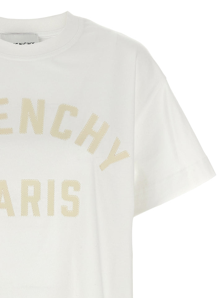 Givenchy Givenchy Paris T shirt - Bianco | 1796d591f700782e6c86840c969e528a26e2dc4f