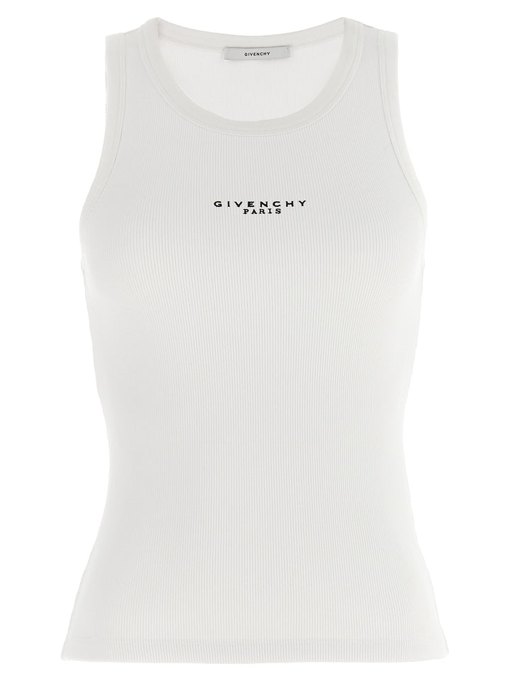 Givenchy Logo Top Top - Bianco | de4c1adf803d0127808b4fc658da6720e17e876c