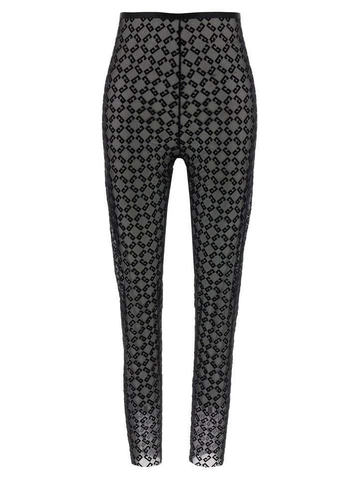 Givenchy Monogram Logo Leggings - Nero | aee0991ec717cb3577f30a483eaff23d5a85e70f