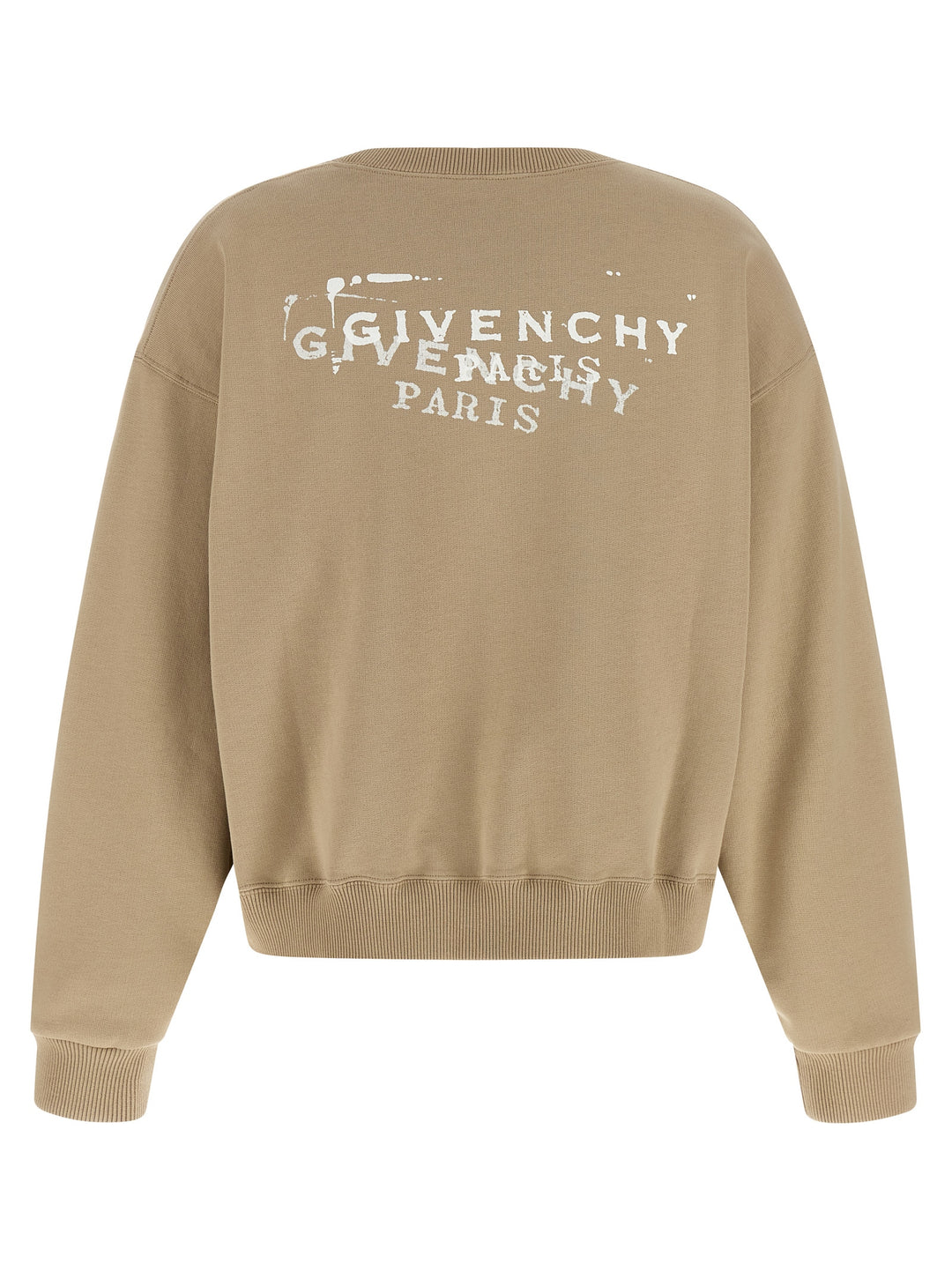 Givenchy Logo Stamp Felpe - Beige | 51c31116e23db7c925cf12d7ba76b1c7a68621f6