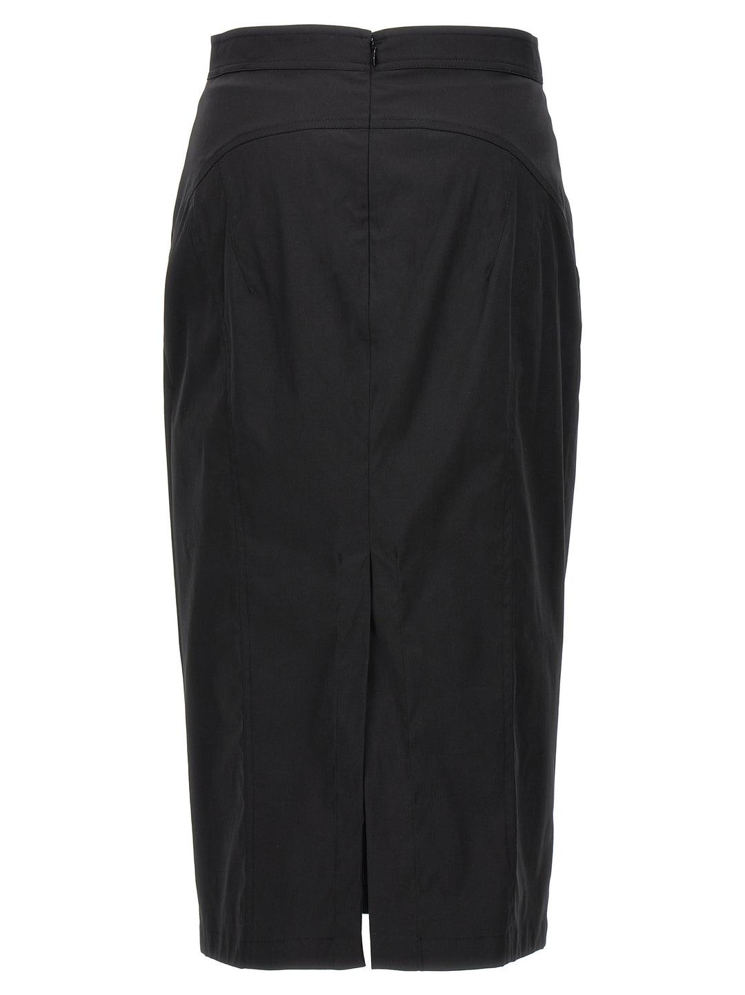 Longuette Skirt Gonne Nero