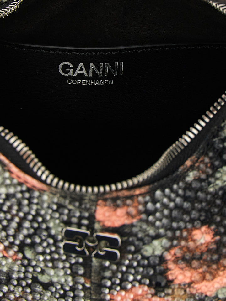 Ganni Mini Hobo Flowers Borse a Mano - Multicolor | 530bb5dc408fc93a895fc0a9aa8666bddbba66a6