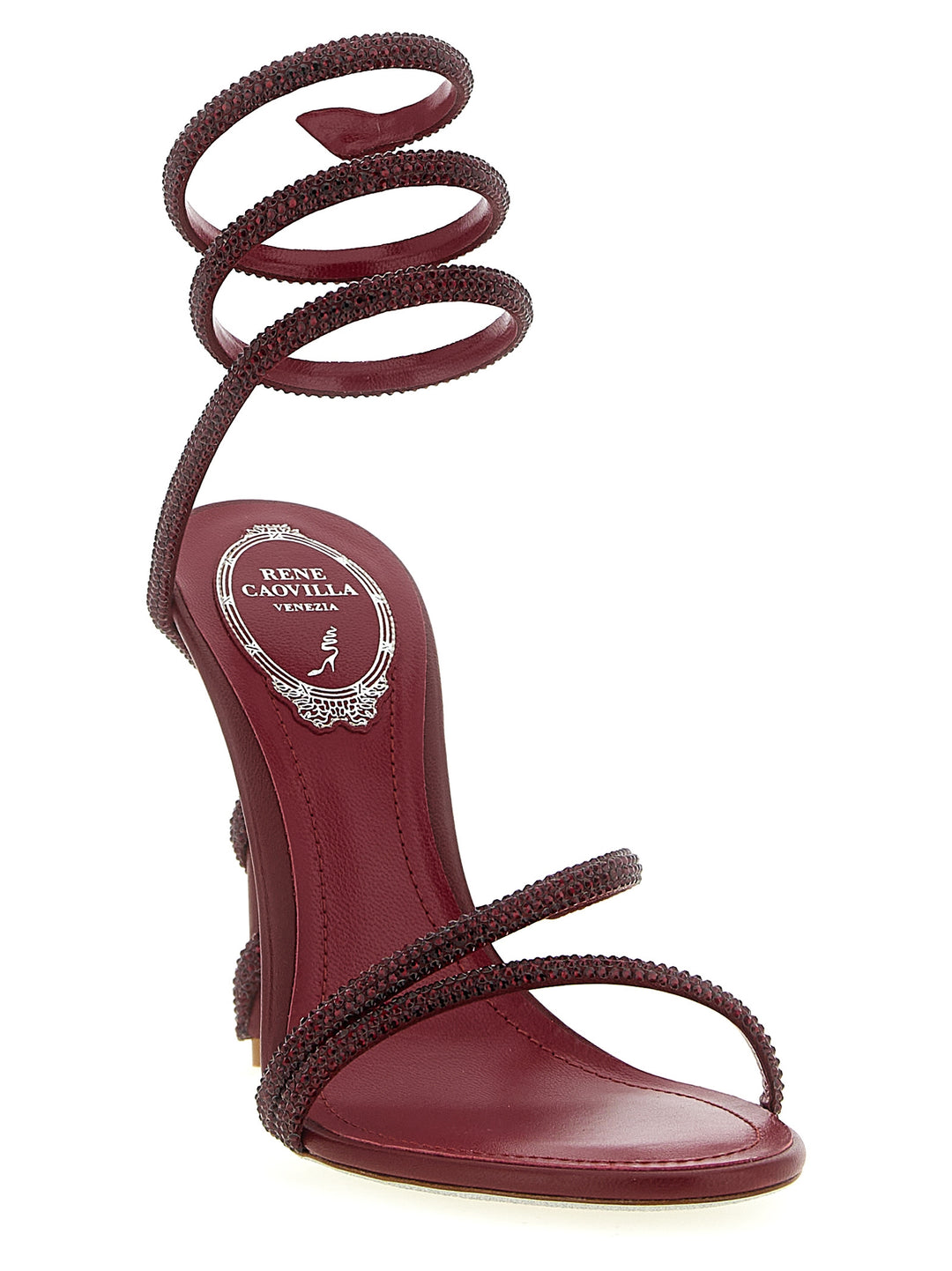 René Caovilla Margot Sandali - Bordeaux | a4bc9c905583d76fab7564126fee281e8274b22b