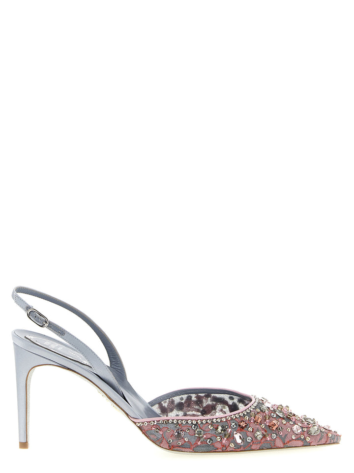 René Caovilla Cinderella Decollete - Multicolor | 45c1814a870e4a9e6a475c3dec45136d93f86b67
