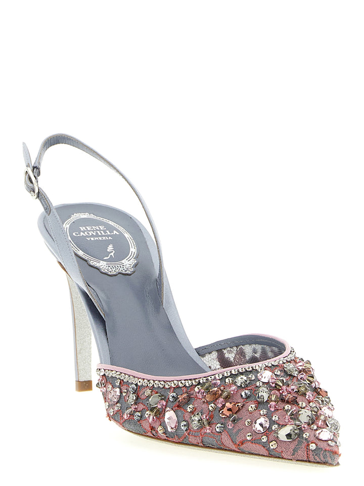 René Caovilla Cinderella Decollete - Multicolor | cf642e1b98c553cae11914d32e2f97f54aa4c859
