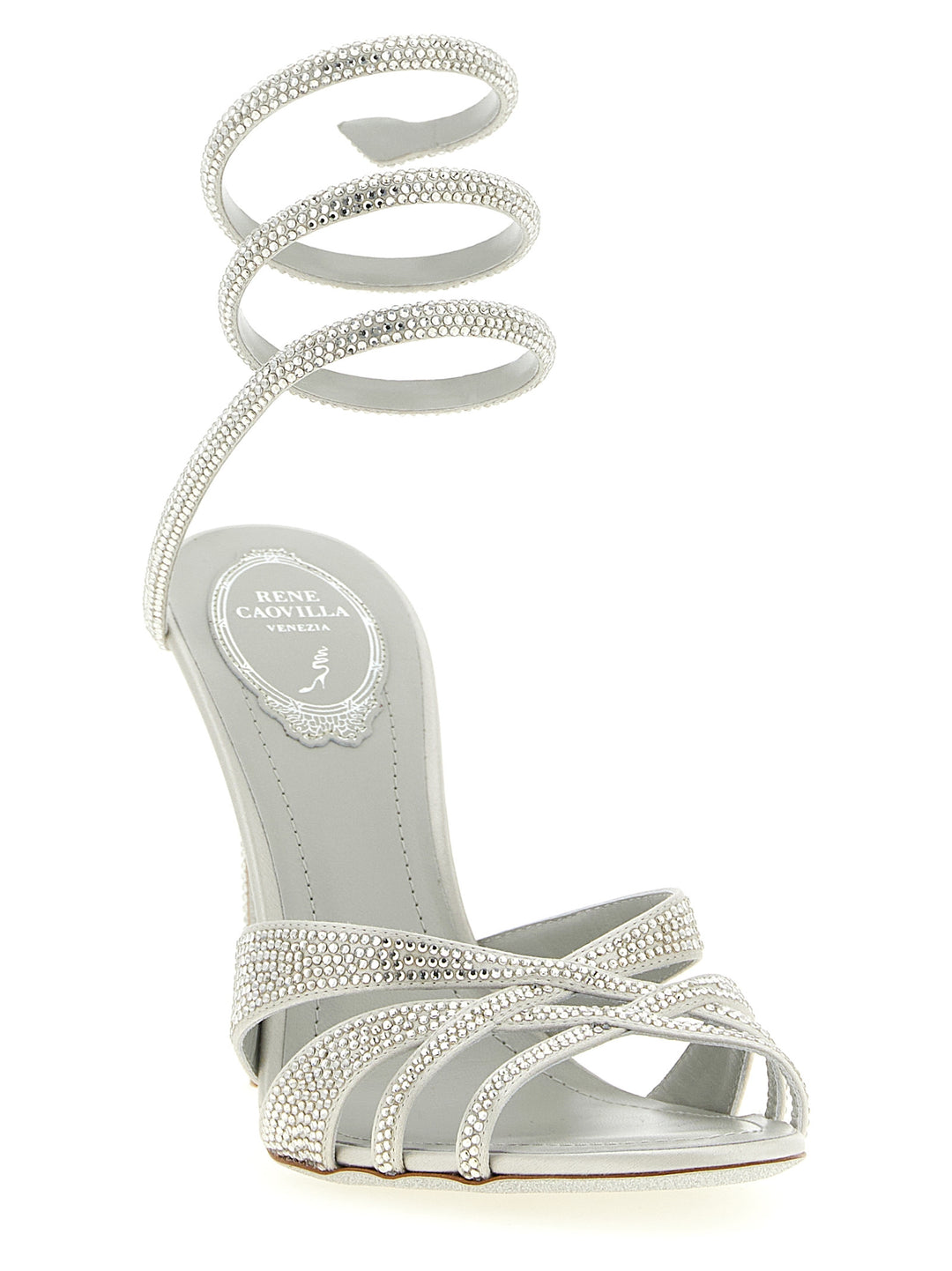 René Caovilla Dania Sandali - Silver | dc47ee8c864782aa1c6378bb24a03c35802ed608