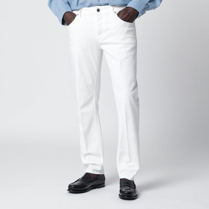 Pt Torino Denim Pantaloni - Bianco | 21c44d313d57317cbcb69b8658ed4ece085f9935