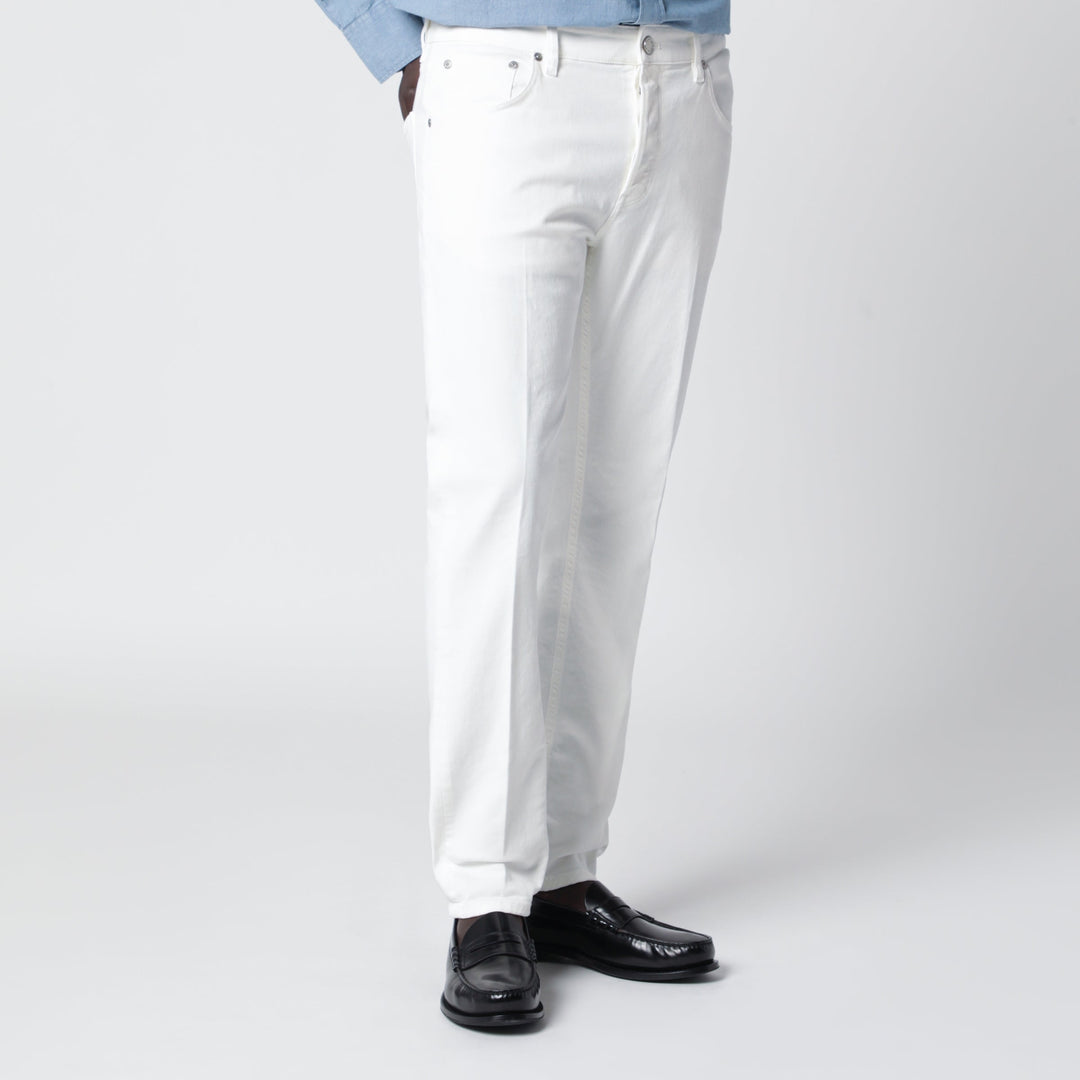 Pt Torino Denim Pantaloni - Bianco | 777c1f817a1a413b3afcc22edba8b98778121d70