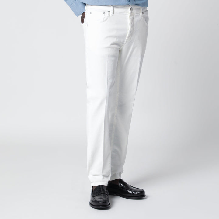 Pt Torino Denim Pantaloni - Bianco | 777c1f817a1a413b3afcc22edba8b98778121d70