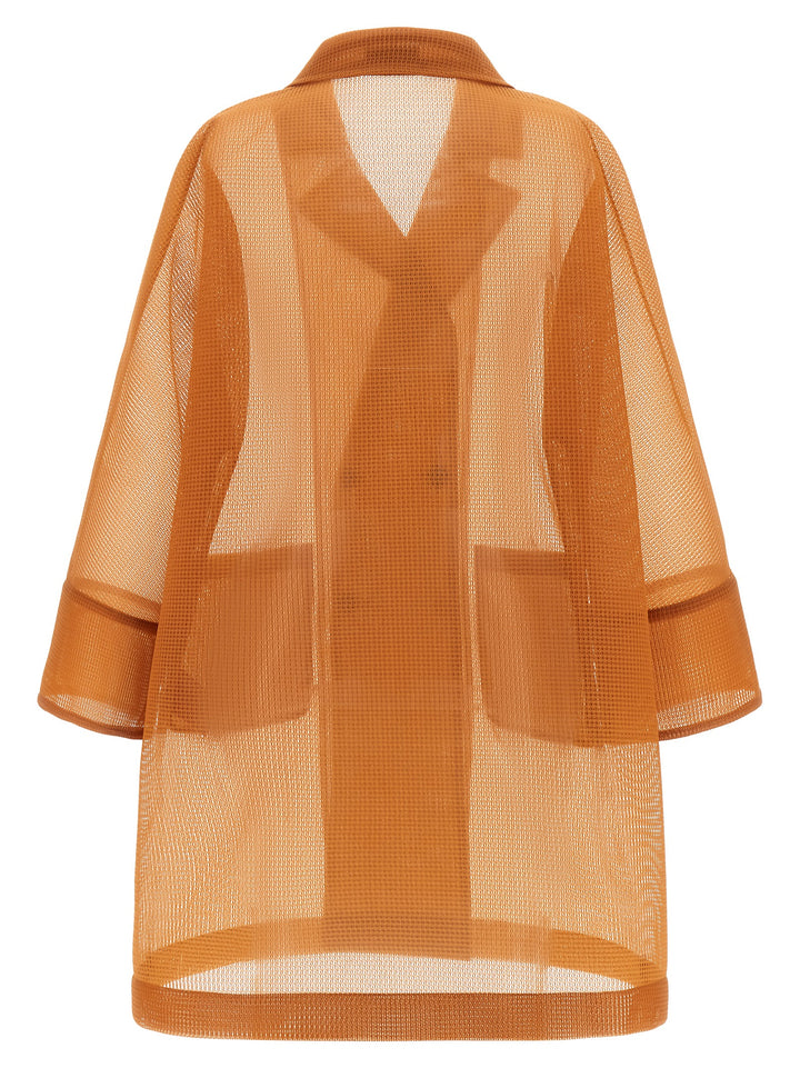 Herno See-Through Coat Trench e Impermeabili - Arancione | 018c9f951b4de95fb620534fd7a43304a740b1d7