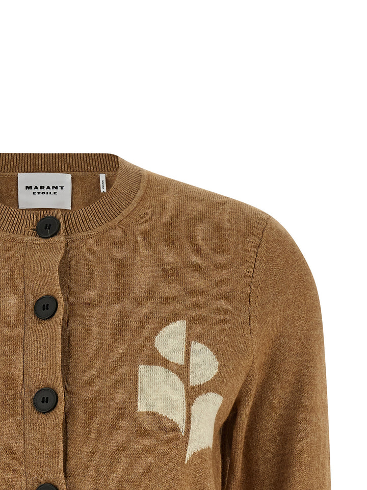 Marant Etoile Newton Maglioni - Beige | 81a1953ca33daf204adda8c63f71ed53dc908e14