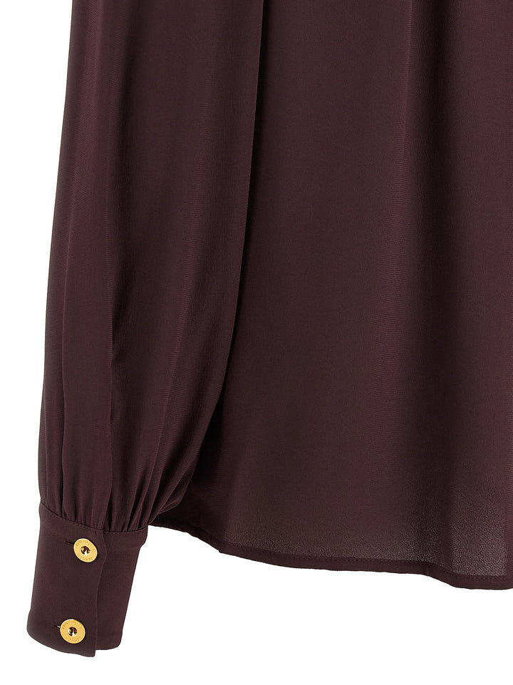 Elisabetta Franchi Necklace Shirt Camicie - Viola | c8f1db8d5be7318bc08bbd86a1c8ebbe5d5d7f5f