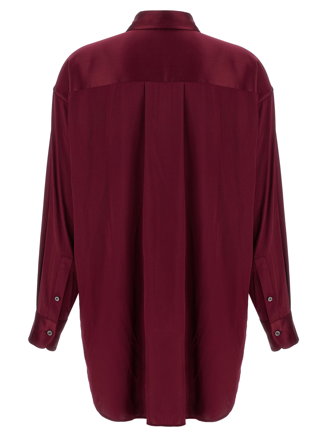 Tom Ford Silk Shirt Camicie - Bordeaux | 9382496b9911eebd573b61e9b58e5078f78e931a