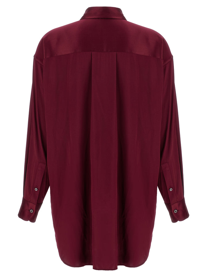 Tom Ford Silk Shirt Camicie - Bordeaux | 9382496b9911eebd573b61e9b58e5078f78e931a