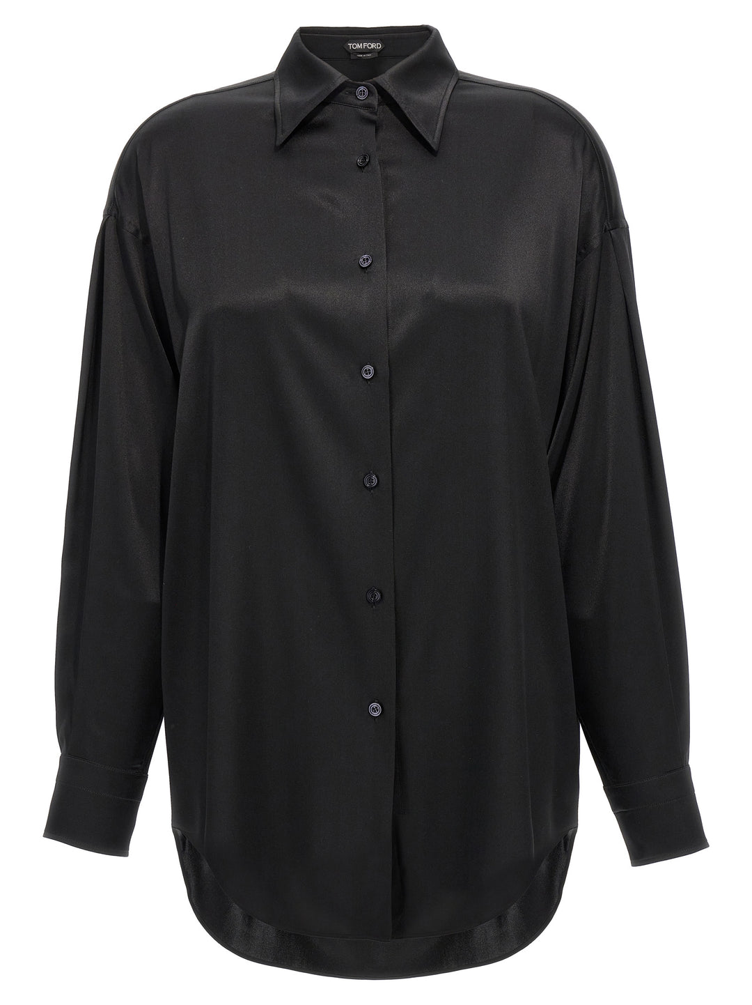 Tom Ford Silk Shirt Camicie - Nero | a403bc8c5f3ae0e865355c1ae878f2eeee4779df