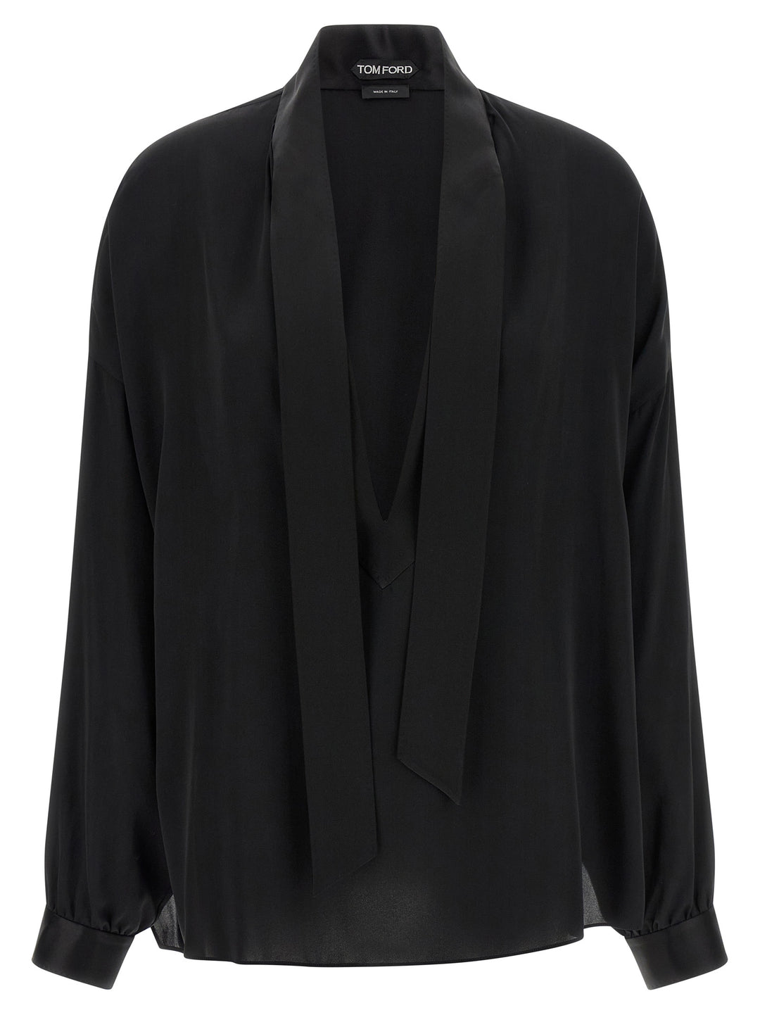 Tom Ford Lavallière Neck Blouse Camicie - Nero | fcd5aa0a42c9339eefde6c28a7193312ba878cda