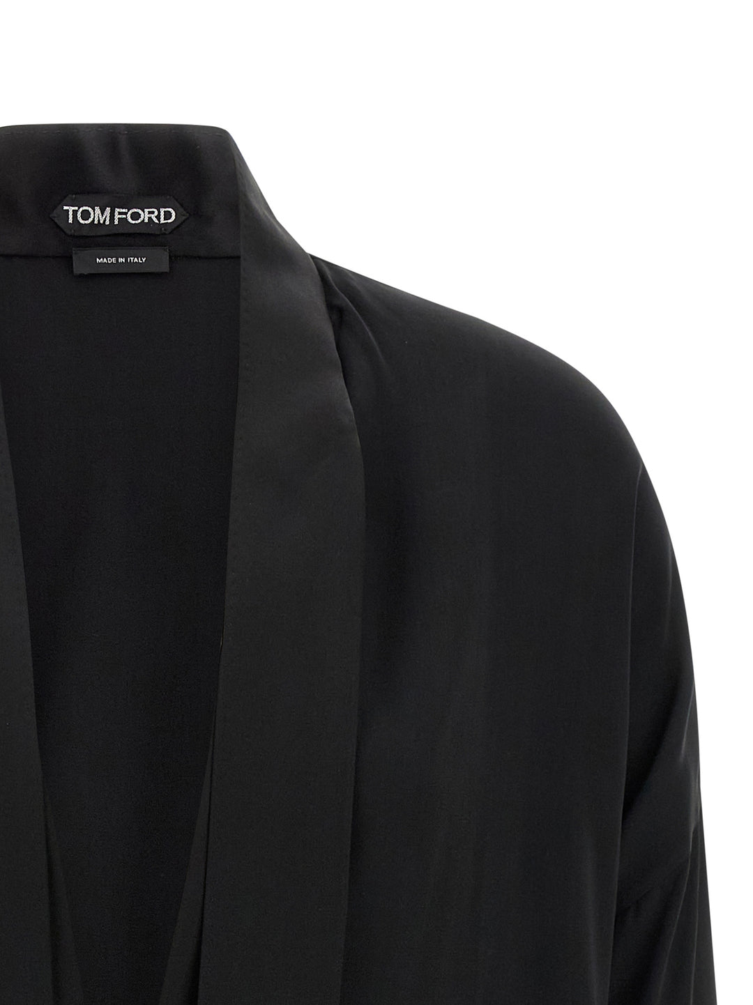 Tom Ford Lavallière Neck Blouse Camicie - Nero | 68bbfa71e8417baf3e609713b33ce700e1a1a194