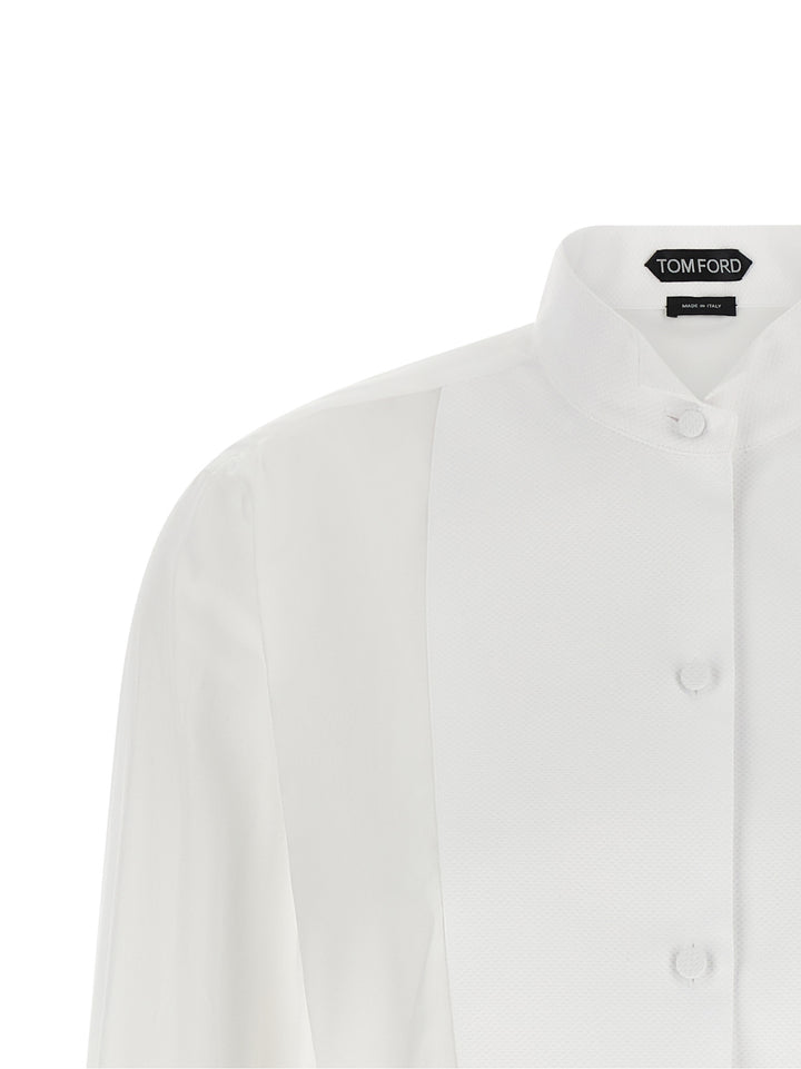 Tom Ford Tuxedo Shirt Camicie - Bianco | e93abf9e78800018a5b2d2f5a69e39bcfa105439
