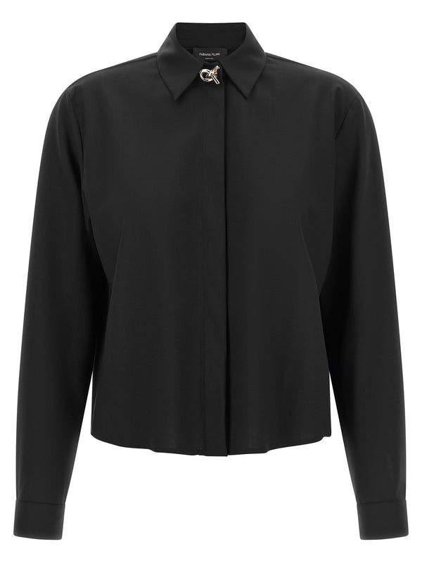 Knot Shirt Camicie Nero