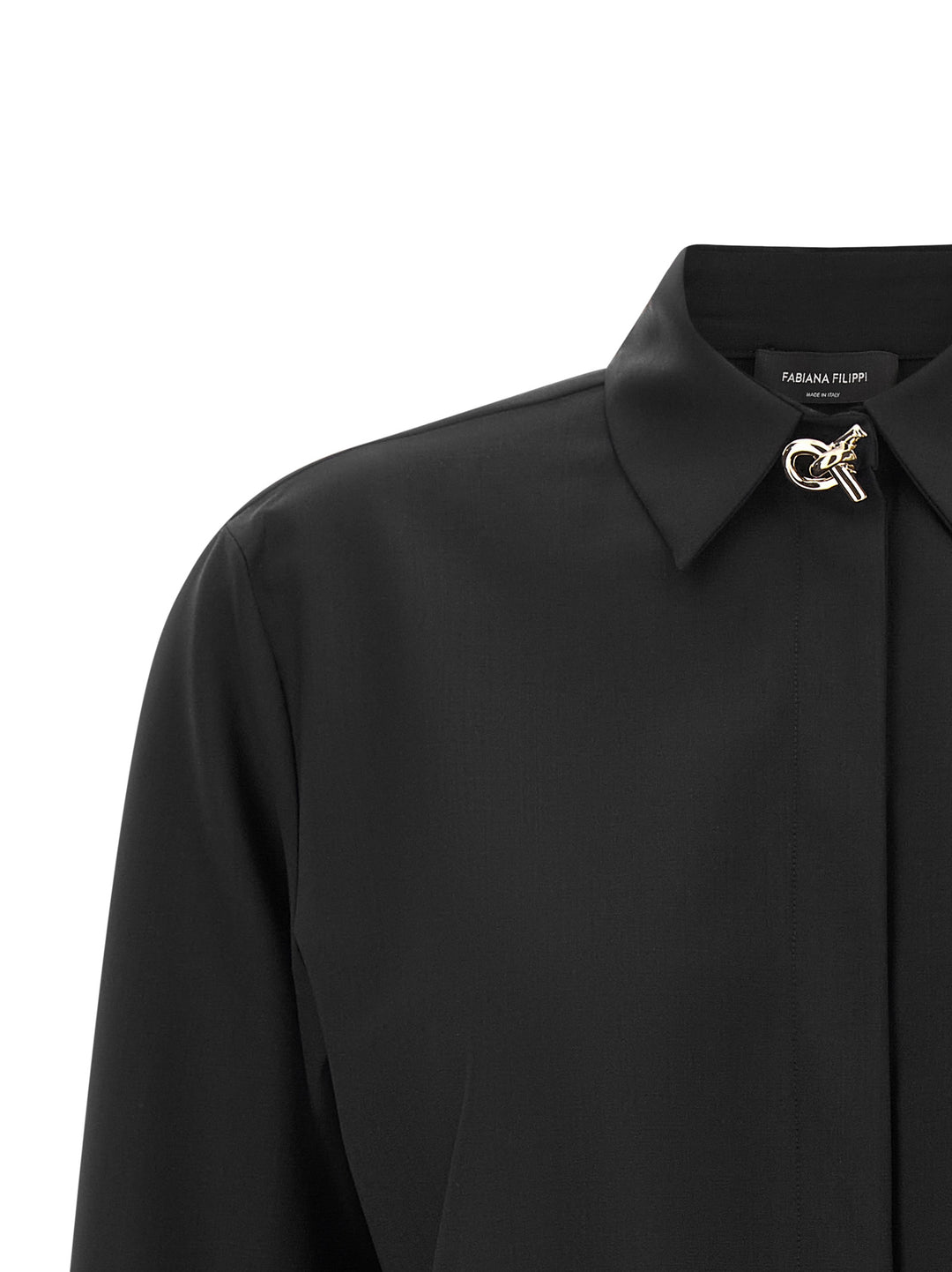 Fabiana Filippi Knot Shirt Camicie - Nero | 18bcc96dd82c7ce4114c7d1c30ee27209c048a82