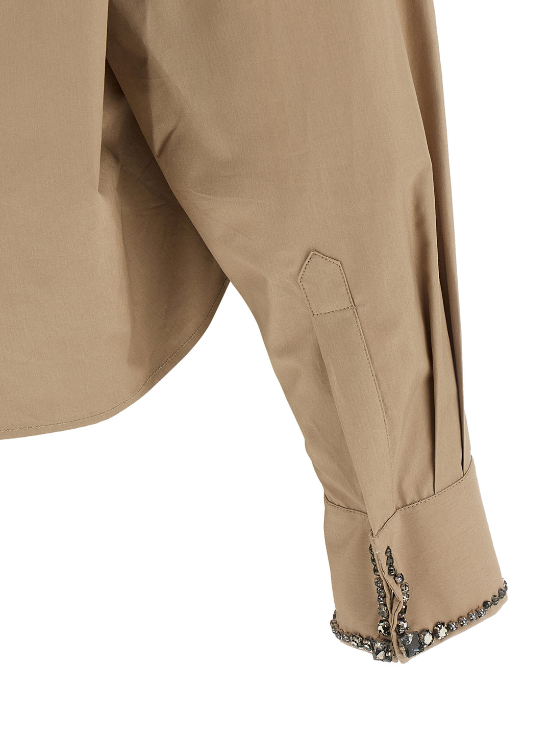 Fabiana Filippi Cropped Shirt Camicie - Beige | 9c7b883729ef95e49b8818a0300e650849c1be15