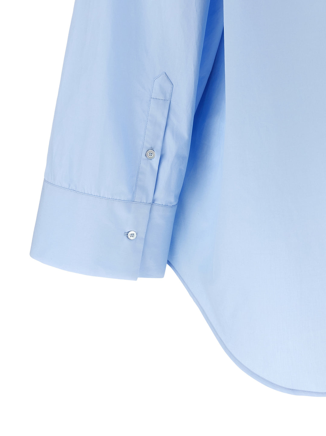 Fabiana Filippi Poplin Shirt Camicie - Celeste | 96d69c3573aed7c238026a6d8461d91fef34721f